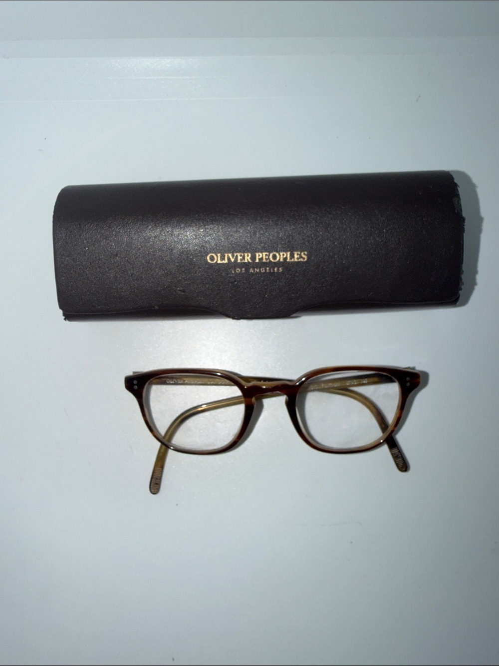 Oliver Peoples Fairmont Prescription Glasses with case